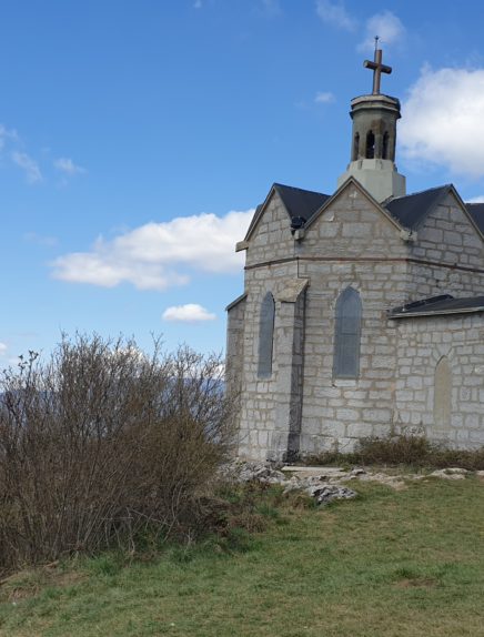 Le mont Saint Michel et la croix Tête de Beurre