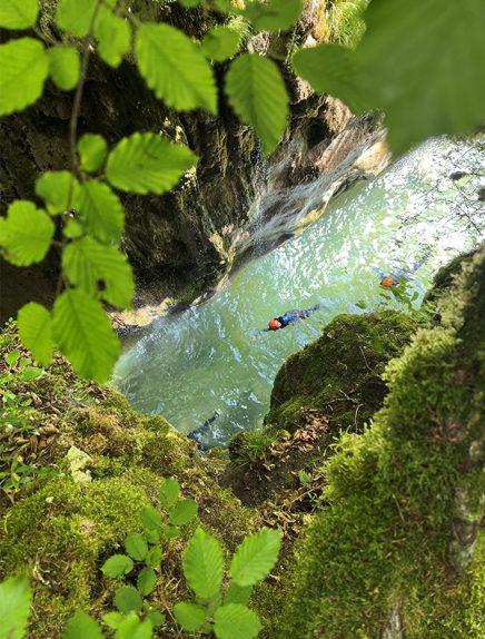 Canyoning avec Terres d'Altitude