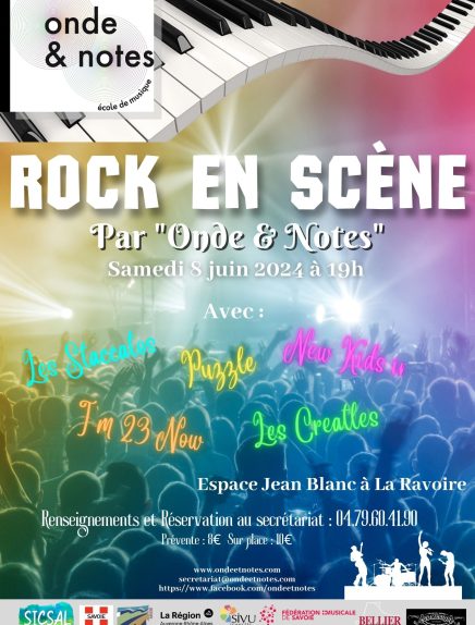 Concert : Rock en Scène par Onde & Notes