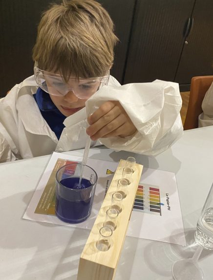Atelier parents-enfants chimie 1 : Acides bases et réactions chimiques
