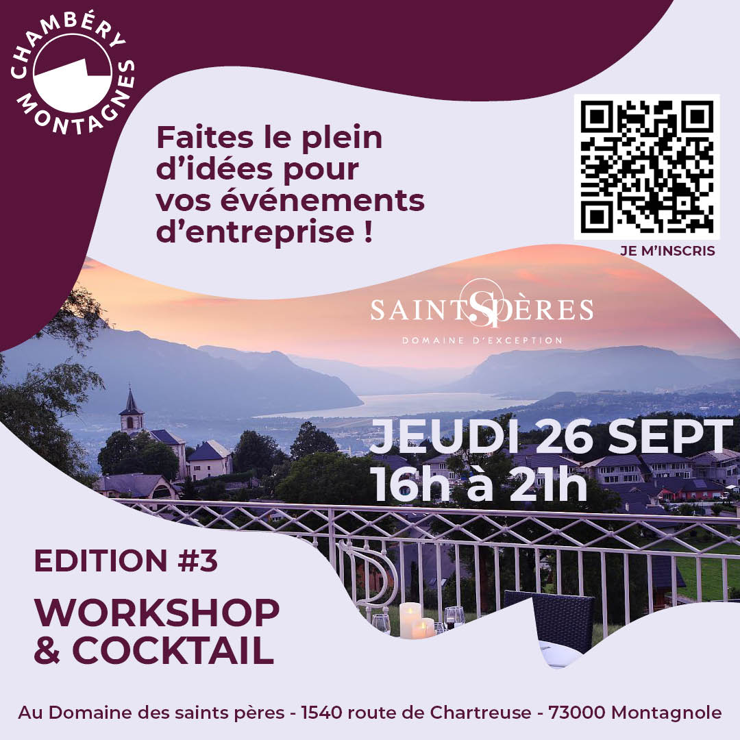 Invitation afterwork tourisme d'affaires 2024