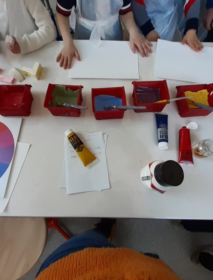 Complet - La visite-atelier des 3-5 ans : La fabrique des couleurs Le 7 déc 2024