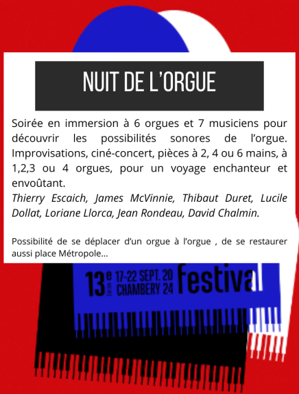 Nuit de l&rsquo;Orgue &#8211; Bel-Air Claviers Festival