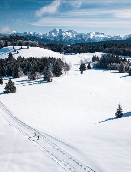 La traversée des trappeurs de Savoie Grand Revard