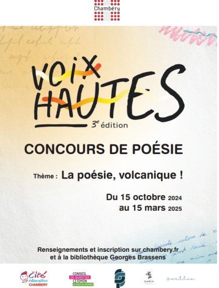 Concours de poésies : Voix Hautes