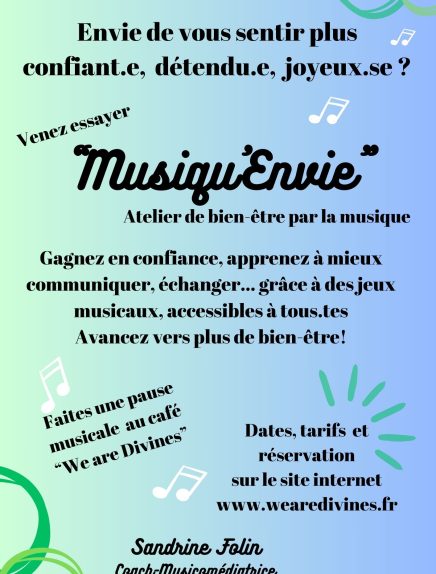 Musiqu'EnVie - Atelier de bien-être par la musique