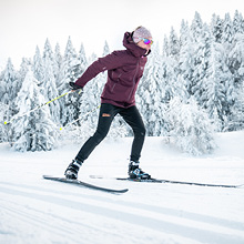 Ski de fond - Savoie Grand Revard - Peignnée Verticale 