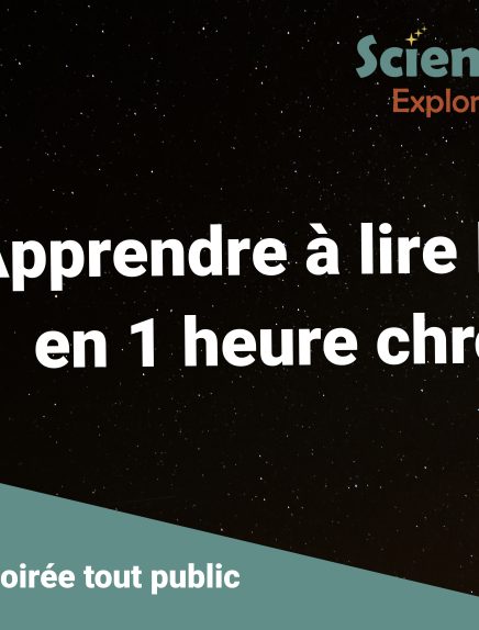 Apprendre à lire le ciel en 1 Heure Chrono Le 3 janv 2025