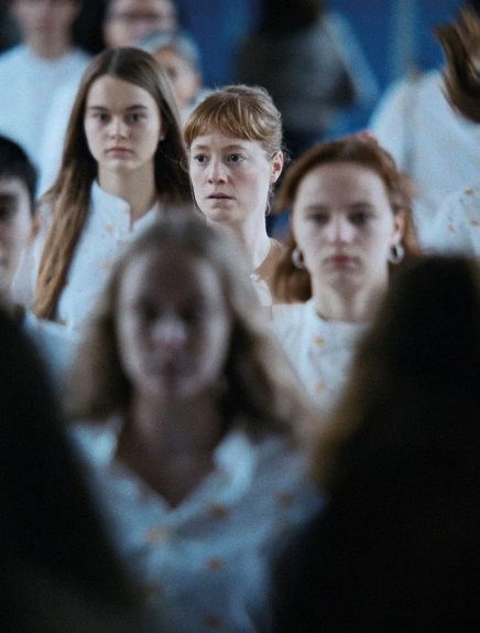 Projection grand écran : La salle des profs