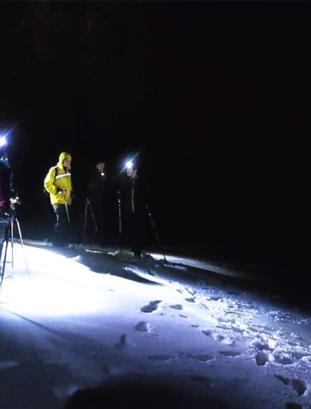 Raquettes nocturne avec Pulse ta montagne