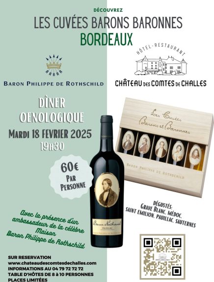 Dîner Œnologique Barons et Baronnes