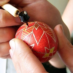 Atelier enfants : Pysanka &#8211; décoration œufs de Pâques