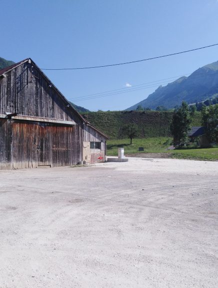 Parking area - motorhome