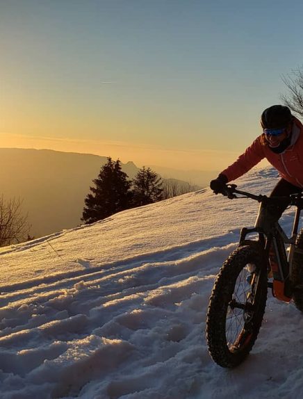 Fatbike et Apéro Sunset au Revard