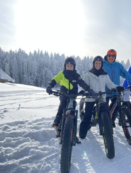 Randonnée sensation en Fatbike depuis le Revard